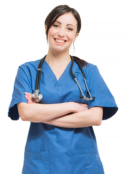 a nurse from prohealth who specializes in blood work